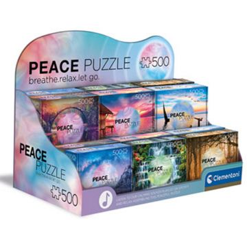 Peace Puzzle 12 assorted with display